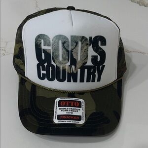 God's Country Camo Trucker Hat